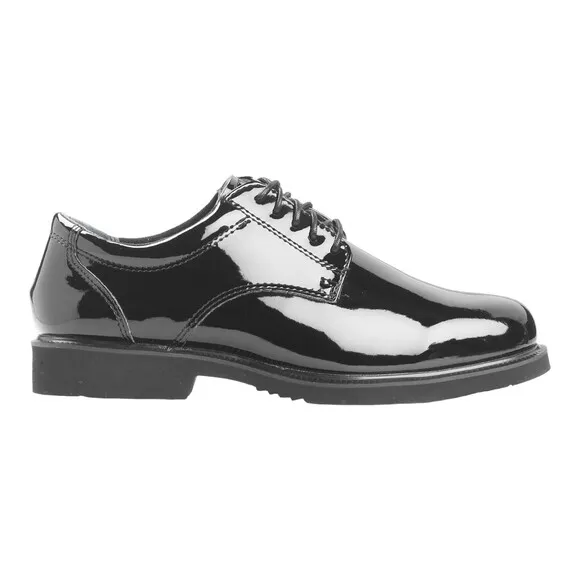 Thorogood Men’s Black Patent Leather ISO 9001 Certified No Slip Work Shoes 8M