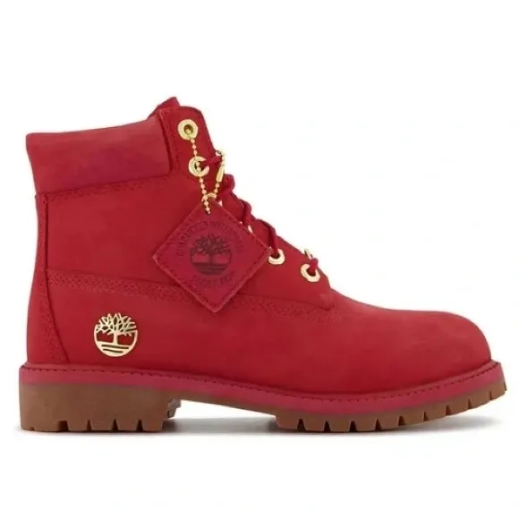 Timberland 6 Inch Premium PS 'Dark Red' Waterproof
