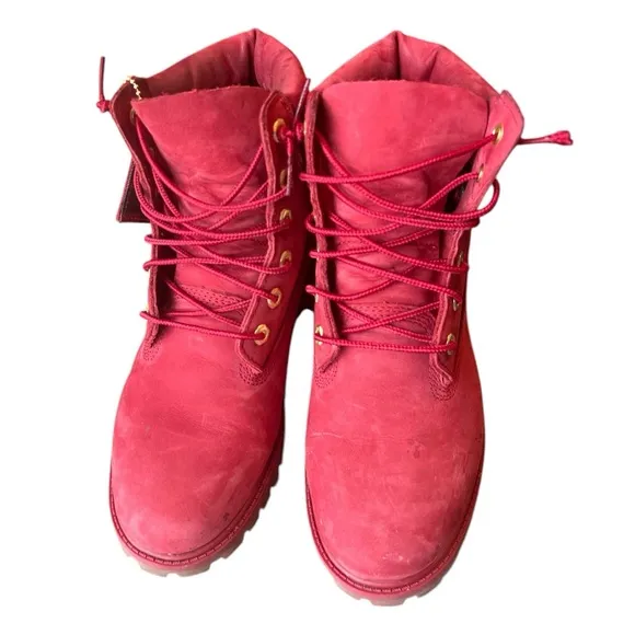 Timberland 6 Inch Premium PS 'Dark Red' Waterproof