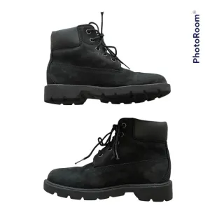 Timberland 6&quot; Premium Black Suede Waterproof Boots • Size 1