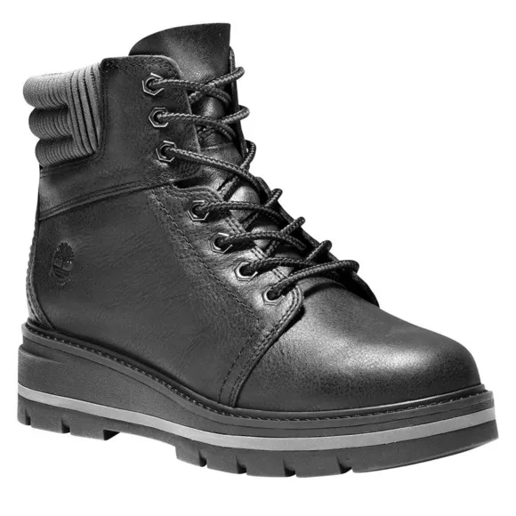 Timberland Black Full Grain Cervinia Valley WP Mid Lace Boot | NEW/NIB🖤