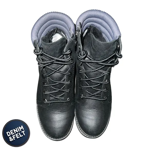 Timberland Black Full Grain Cervinia Valley WP Mid Lace Boot | NEW/NIB🖤