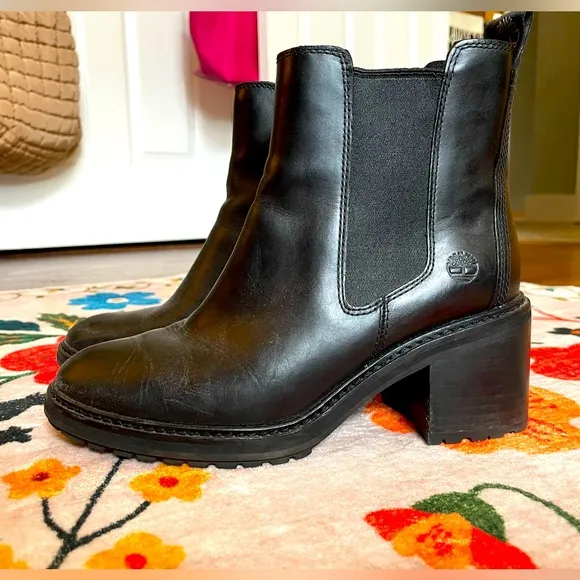 Timberland Dalston Vibe Mid Chelsea Boots EUC