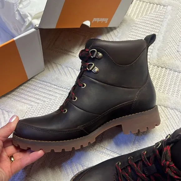 TIMBERLAND - Ellendale Mid Lace Boot - Dark Brown