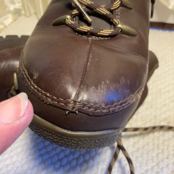 TIMBERLAND EURO SPIRIT BOYS LEATHER MID HIKER BOOTS