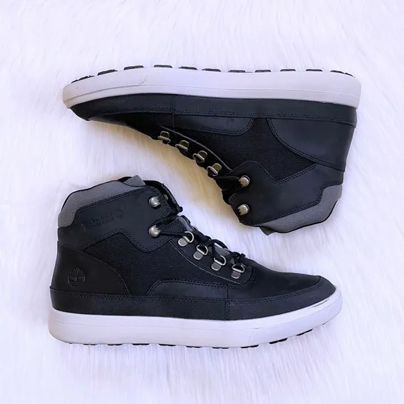 Timberland Men’s Ashwood Park Mid Hiker Black Boots