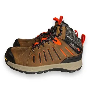TIMBERLAND MEN'S PRO® WATERPROOF TRAILWIND SAFETY‎ TOE Brown/Red TB0A2PKQ214