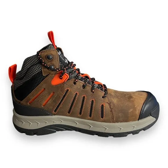 TIMBERLAND MEN'S PRO® WATERPROOF TRAILWIND SAFETY‎ TOE Brown/Red TB0A2PKQ214