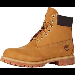 TIMBERLAND® PREMIUM 6-INCH WATERPROOF BOOTS Wheat Nubuck size 6