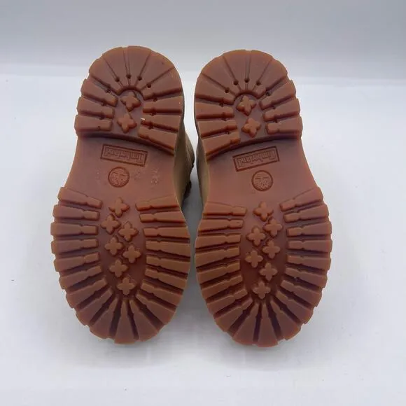 Timberland Premium 6in Waterproof Beige Nubuck Boots Toddler 7