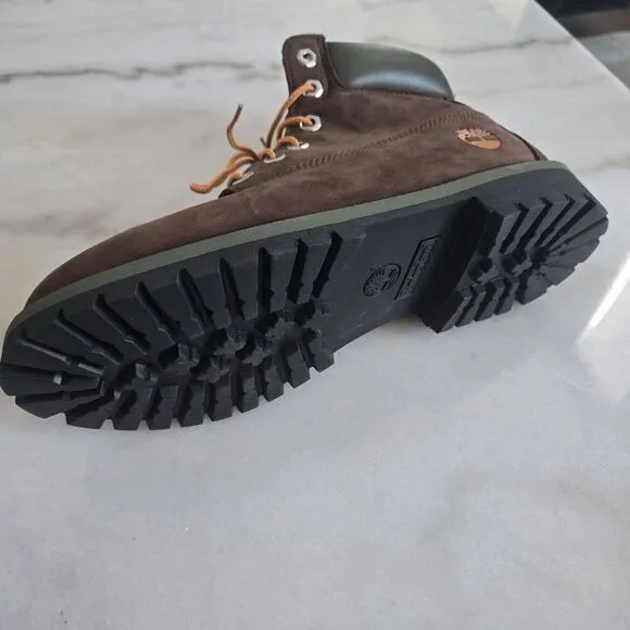 Timberland Premium Nubuck 6-Inch Waterproof Boots New size 6.5 LEFT ONLY Amputee