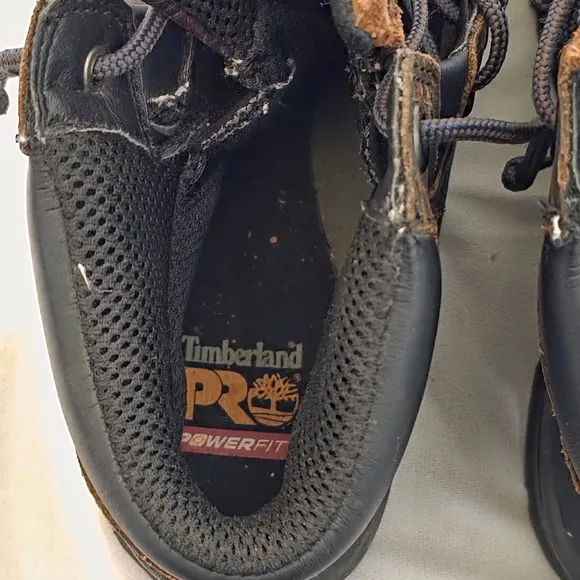 Timberland Pro Steel Toe Mens Water Proof Lace Up Boots Size 8.5M