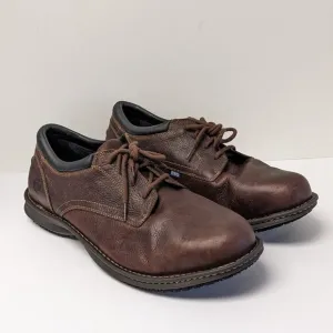 Timberland Pro Steel Toe Oxford, Brown Leather, Men's 15 M