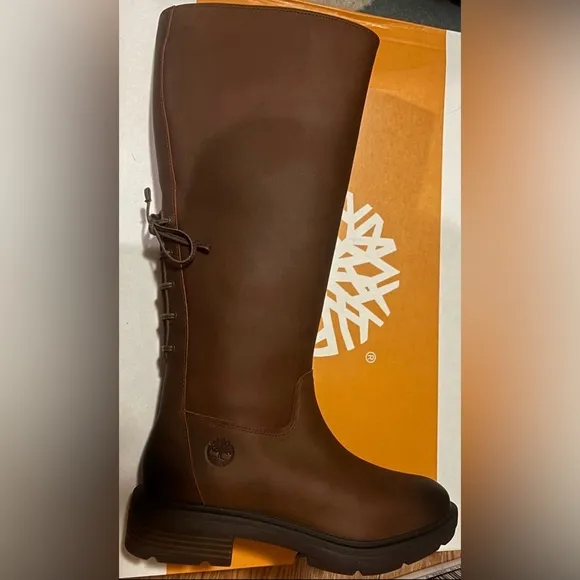Timberland tall leather boots for women