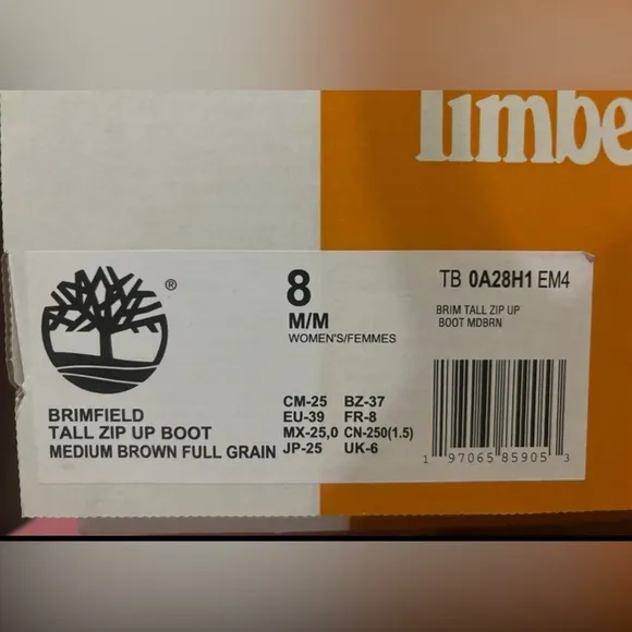 Timberland tall leather boots for women