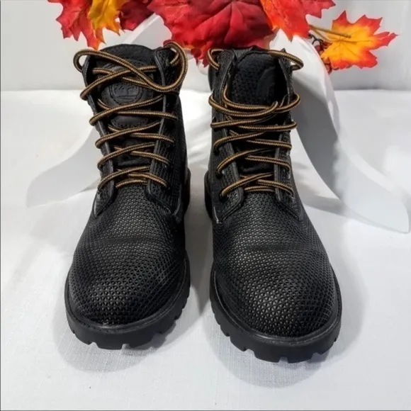 Timberland Waterproof BigKid's Boots Football Leather