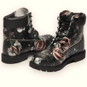 Timberland Waterproof Boots Floral NWB Size 6.5