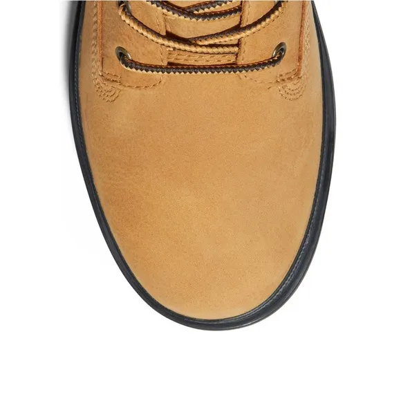 Timberland Waterproof Boots Platform Lace-Up Brown Wheat Nubuck Size 8 Brand New
