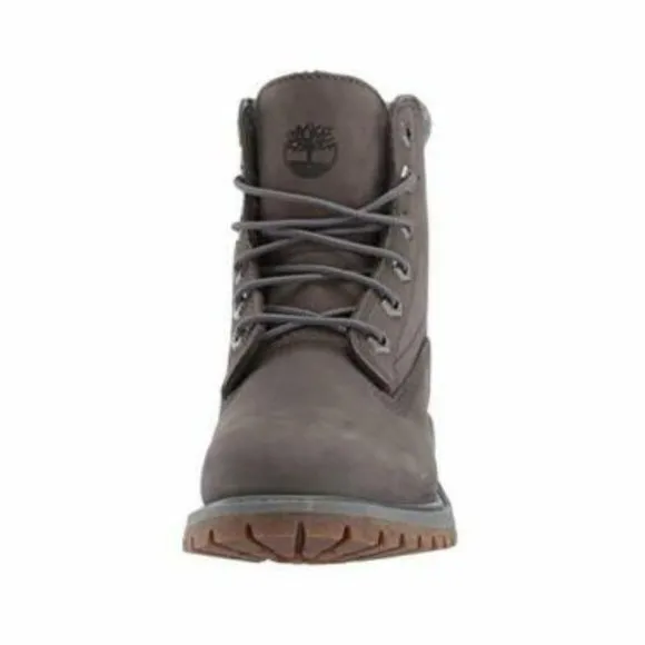 Timberland Waterville 6 Inch Waterproof Grey Nubuck Ankle Boots Shoes 11 NEW