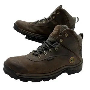 Timberland White Ledge Mid Mens 13 Waterproof Hiking Boots Shoes Leather 12135