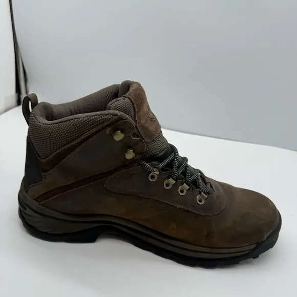 Timberland White Ledge Mid Mens 13 Waterproof Hiking Boots Shoes Leather 12135