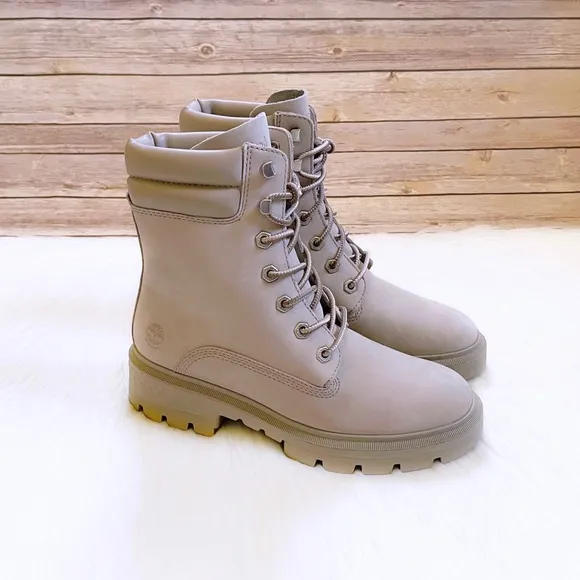 Timberland Women’s Cortina Valley 6 Inch Waterproof Light Taupe Boots
