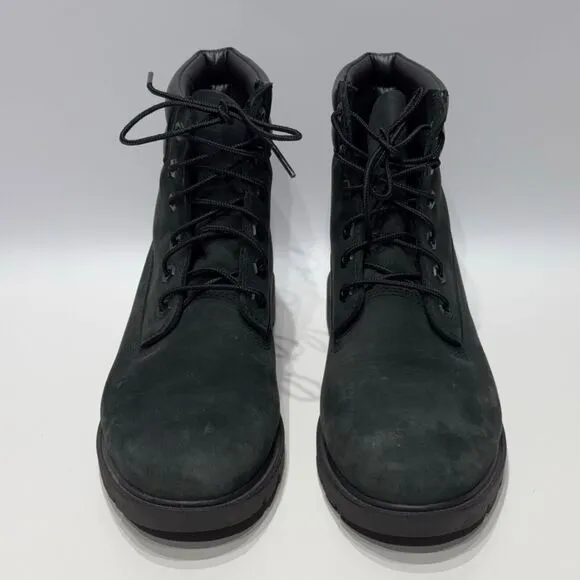 Timberland Women’s Linden Woods 6” Waterproof Boots Black Nubuck Leather Size 9