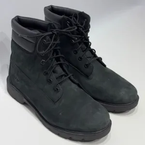 Timberland Women’s Linden Woods 6” Waterproof Boots Black Nubuck Leather Size 9