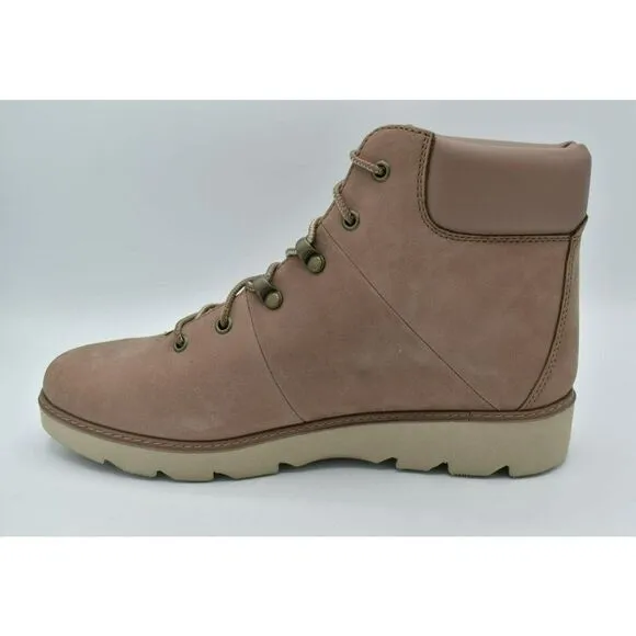 Timberland Womens Size 9 Keeley Field Mid Hiker Light Brown Nubuck Boots Shoes