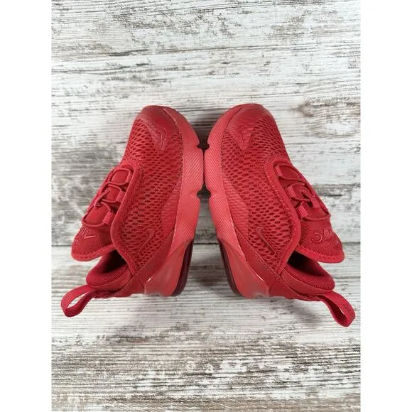 Toddler Nike Air Max 270 University Red Sz 7C Athletic Gym EUC!