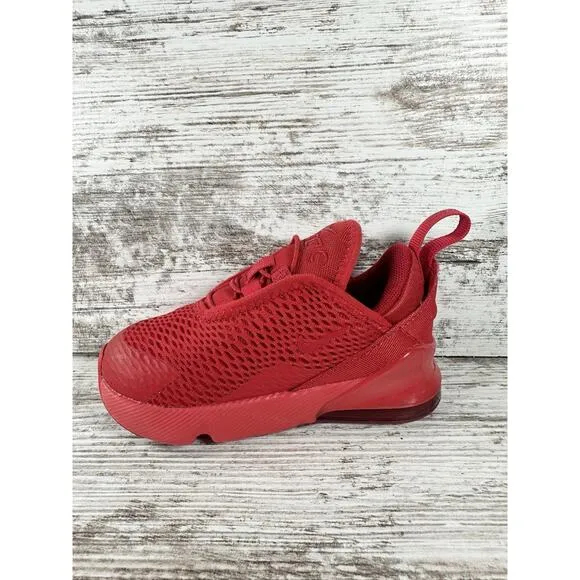 Toddler Nike Air Max 270 University Red Sz 7C Athletic Gym EUC!