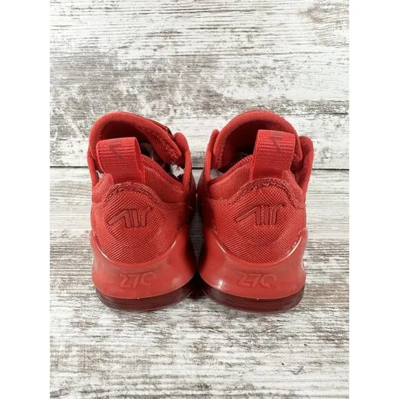 Toddler Nike Air Max 270 University Red Sz 7C Athletic Gym EUC!