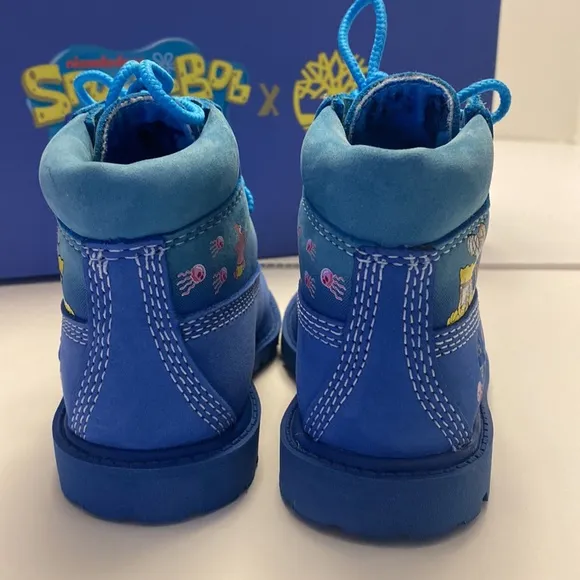 TODDLER SPONGEBOB SQUAREPANTS X TIMBERLAND 6-INCH WATERPROOF BOOTS