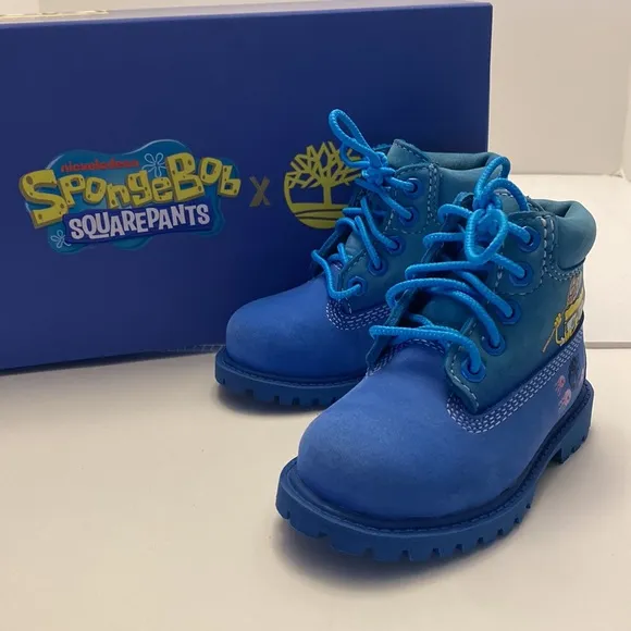 TODDLER SPONGEBOB SQUAREPANTS X TIMBERLAND 6-INCH WATERPROOF BOOTS