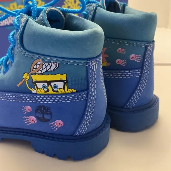 TODDLER SPONGEBOB SQUAREPANTS X TIMBERLAND 6-INCH WATERPROOF BOOTS