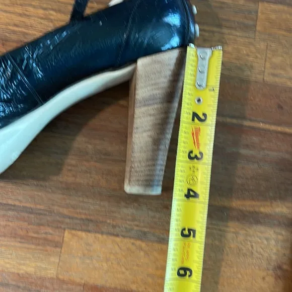 Tod’s Black‎ Patent Leather Pumps Heels with Ankle Buckle - 10.5