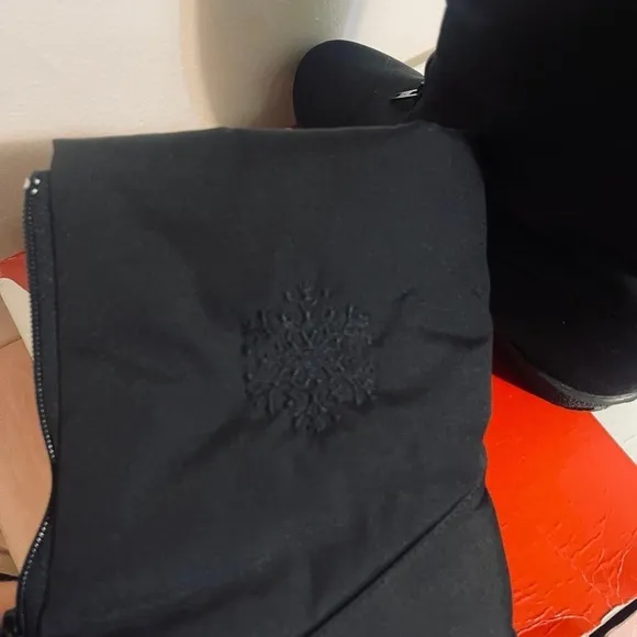 Toe Warmers Women's Jennifer Waterproof Mid Calf Boots | 3633 |‎ Black Size:8.5N