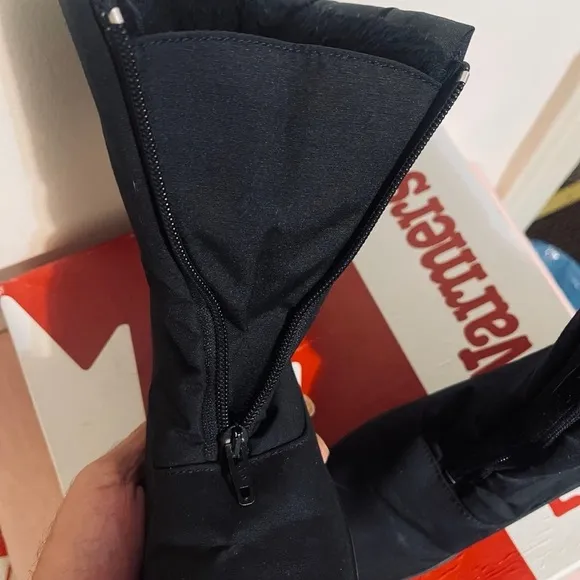 Toe Warmers Women's Jennifer Waterproof Mid Calf Boots | 3633 |‎ Black Size:8.5N
