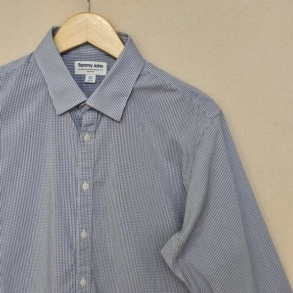 Tommy John Stay Tucked Dress Shirt Slim Fit 16.5