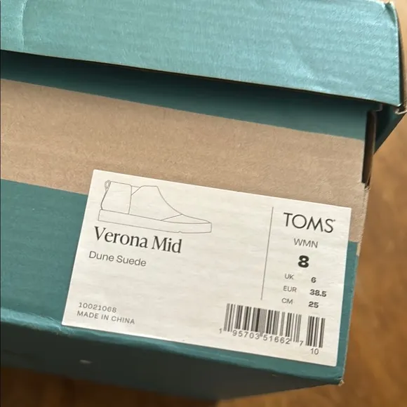 TOMS Dune Suede Verona Mid Boots