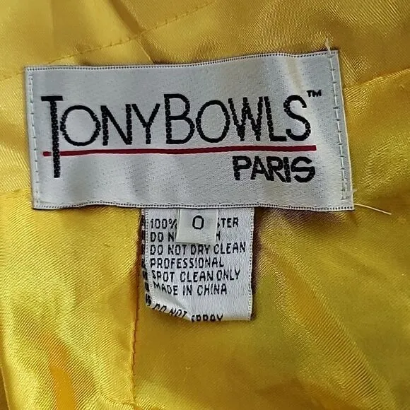 Tony Bowls Paris Cross Bodice Gown