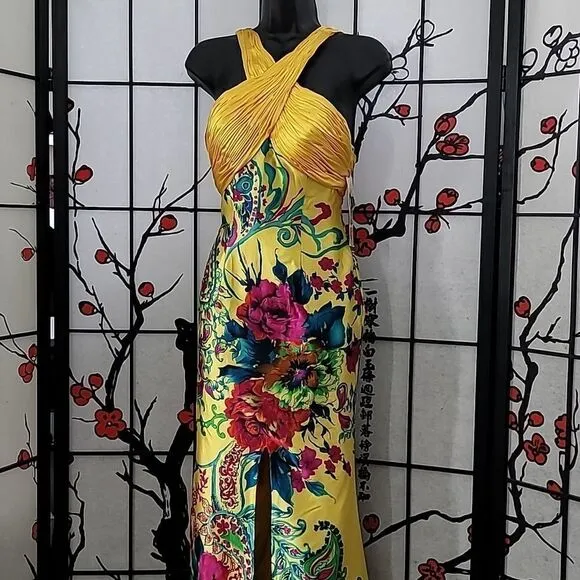 Tony Bowls Paris Cross Bodice Gown