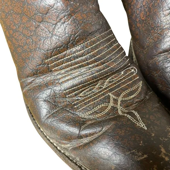 Tony Lama #6218 Buckaroo Men's Leather Pointed Toe Cowboy Western Boots Sz 9D