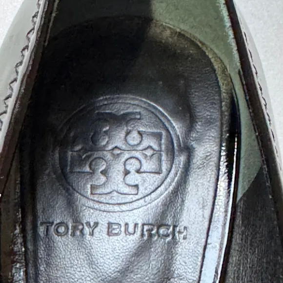 Tory Burch Black Patent Leather Women's Shoes