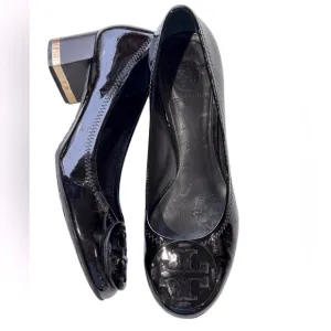 Tory Burch Black Patent Leather Women's Shoes