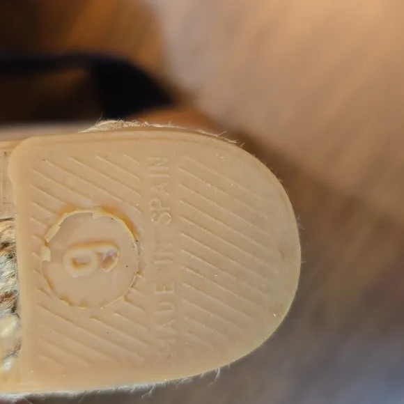 Tory Burch Navy Wedge Sandals