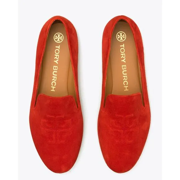 Tory BURCH Ruby Smoking Slipper In Triple Red US 6.5 NIB