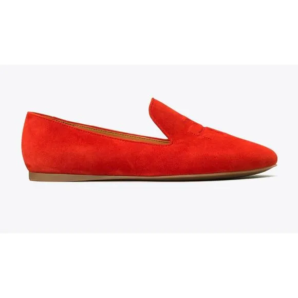 Tory BURCH Ruby Smoking Slipper In Triple Red US 6.5 NIB