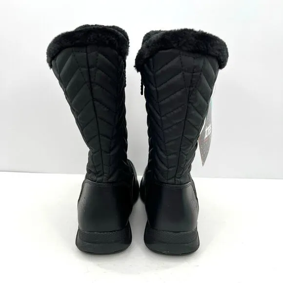 Totes Women's Rain &amp; Snow Boots Insulated Warm Fur-Lined,