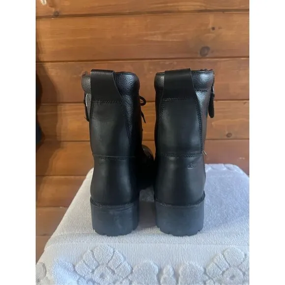 Tourmaster Coaster WP Mens Road Boots Black Sz 8.5 NIB
